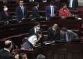 Masivo contagio de Covid-19 en el Congreso de la República.