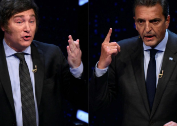Massa y Milei cierran sus campañas electorales a tres días del balotaje en Argentina