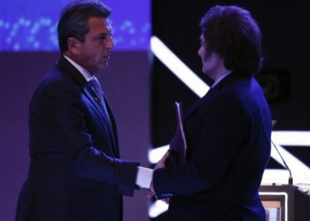 Massa y Milei se enfrentan en el último debate antes del balotaje por la Presidencia argentina