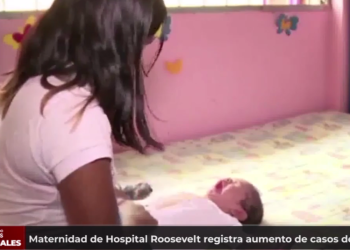 Maternidad de Hospital Roosevelt registra aumento de casos COVID-19