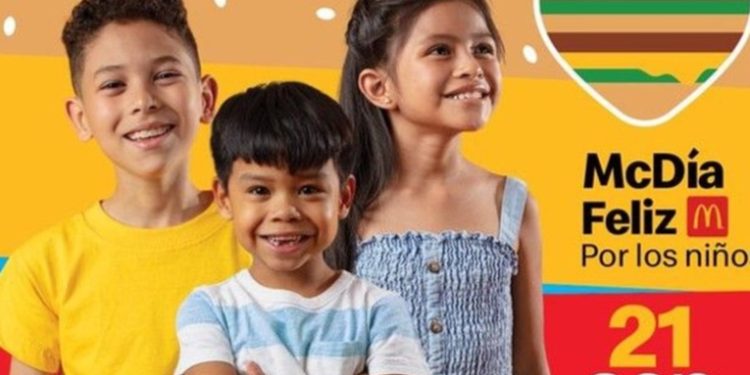 McDonald's realizará el McDí­a Feliz el 21 de septiembre