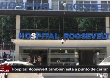 Médicos anuncian el inminente cierre del Hospital Roosevelt