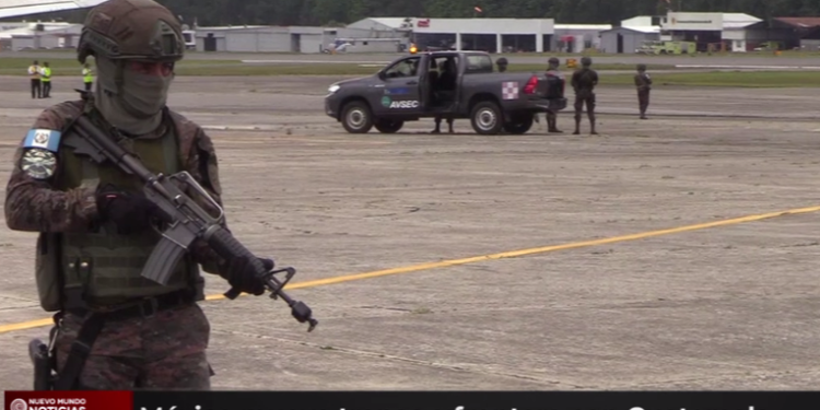 México refuerza seguridad: Ejército despliega fuerzas en la frontera con Guatemala