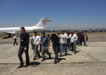 México y Estados Unidos enviaron esta semana 14 vuelos deportados