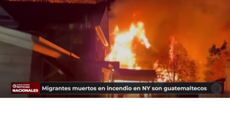 Migrantes muertos en incendio en NY son guatemaltecos