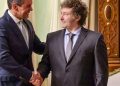 Milei recibe al presidente de Paraguay en la Casa Rosada