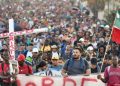 Miles de migrantes salen en caravana desde el sur de México