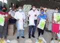Ministerio de Agricultura entrega alimentos a familias en el Progreso