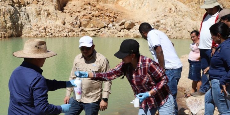 Ministerio de Ambiente realizó análisis de la laguna formada en Jutiapa