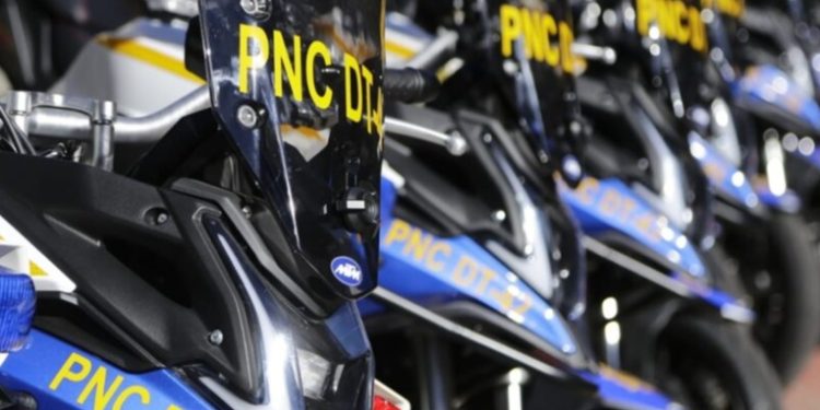 Ministerio de Gobernación hizo la entrega de 47 motocicletas a la PNC