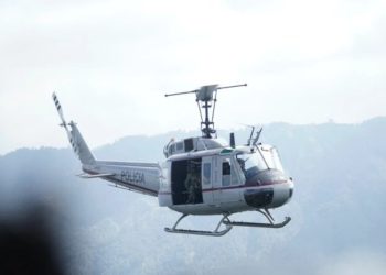 Ministerio de Gobernación licita compra de un helicóptero para apoyar operaciones contra el narcotráfico
