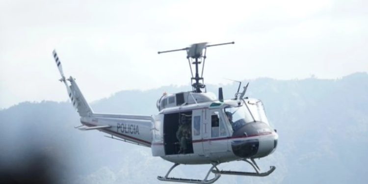 Ministerio de Gobernación licita compra de un helicóptero para apoyar operaciones contra el narcotráfico