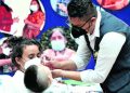 Ministerio de Salud Pública vacuna a 650 mil niños contra la rubéola y el sarampión en jornada nacional