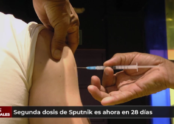 Ministerio de Salud reduce a 28 dí­as segunda dosis de Sputnik V