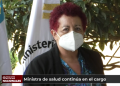 Ministra de Salud continuará en el cargo