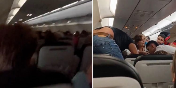 Minutos de pánico de los pasajeros de un vuelo con fuertes turbulencias en Colombia