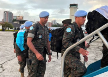 Misión de Estabilización de la ONU recibe contingente guatemalteco de Fuerzas Especiales