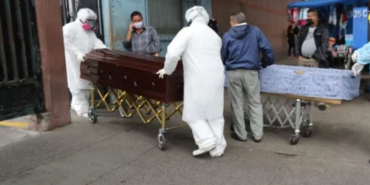 MORTALIDAD POR CORONAVIRUS CRECERíA UN 20% O 25% PARA EL MES DE AGOSTO.