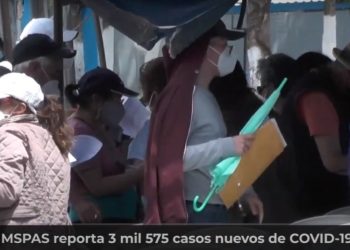 MSPAS reportó 3 mil 575 contagios de COVID-19 en 24 horas