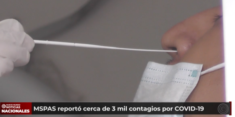 MSPAS reportó cerca de 3 mil contagios por Covid-19