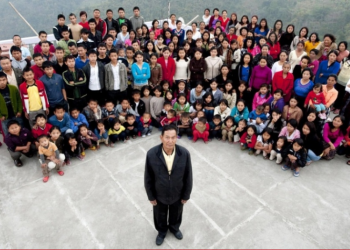 Muere a los 76 años el jefe de la familia más grande del mundo, con 38 esposas y 89 hijos