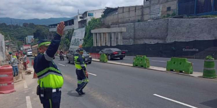 Municipalidad capitalina anuncia ajustes de tráfico por construcción del paso a desnivel en Las Charcas