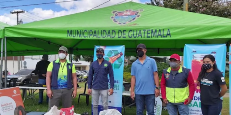 Municipalidad capitalina recicla 145 mi libras de material reciclable