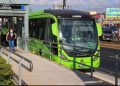 Municipalidad capitalina y Empresa Eléctrica inician pruebas con bus urbano eléctrico