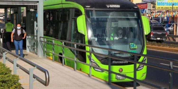 Municipalidad capitalina y Empresa Eléctrica inician pruebas con bus urbano eléctrico