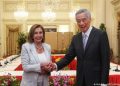 Nancy Pelosi arrancó gira en Asia hablando de Taiwán con el lí­der de Singapur