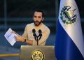 Nayib Bukele se postula para la reelección en El Salvador