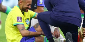 Neymar, baja para el Brasil-Suiza por lesión en tobillo