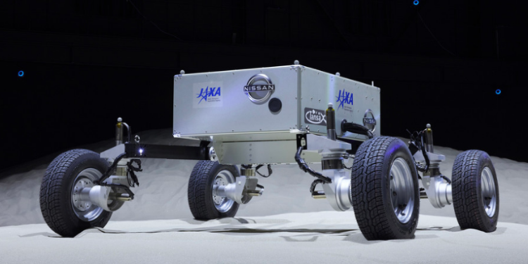 Nissan presenta el prototipo del explorador lunar.