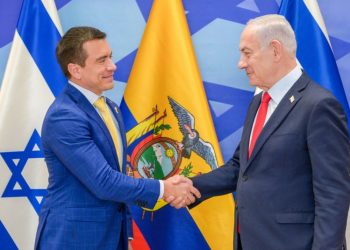 Noboa afirma con Netanyahu que Ecuador e Israel 'tienen los mismos enemigos'