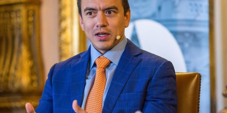 Noboa rendirá su informe a la Nación con movilización en las calles de Ecuador