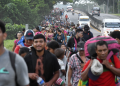 Nueva caravana migrante de más de 3.000 personas parte del sur de México hacia EE.UU.