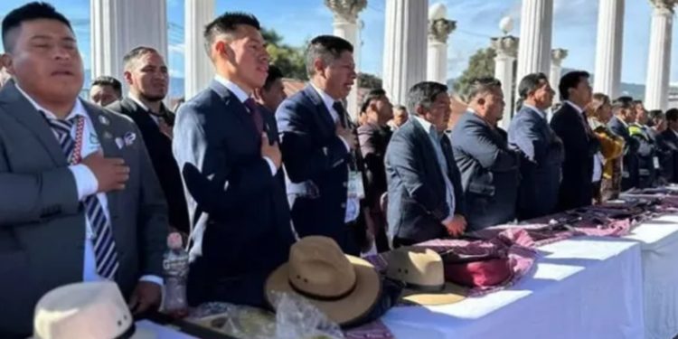 Nueva Junta Directiva de los 48 Cantones asume funciones en Totonicapán