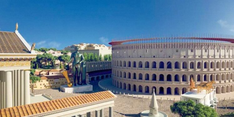 Nueva reconstrucción 3D muestra cómo era la Antigua Roma en su apogeo