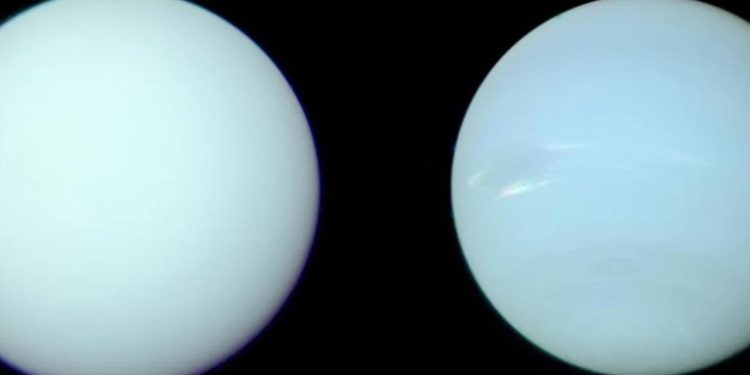 Nuevas imágenes revelan cómo son realmente Urano y Neptuno