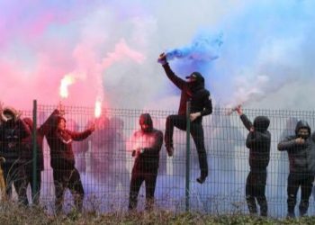 Nueve hinchas de la Real Sociedad, heridos en una pelea con los ultras de la Lazio por el centro de Roma 00:01:35 23/01/2025