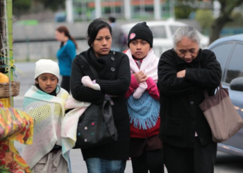 Nuevo frente frí­o ingresará este fin de semana a territorio nacional