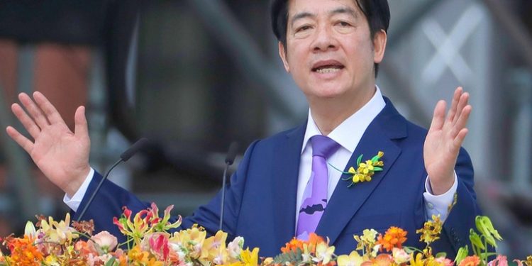 Nuevo líder de Taiwán toma posesión e insta a China a cesar su intimidación