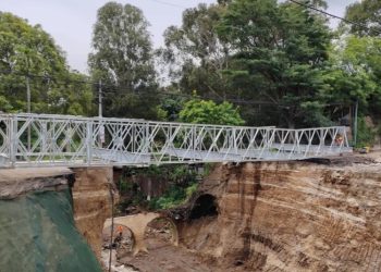 Nuevo puente en ruta al Pacífico listo para habilitarse la próxima semana