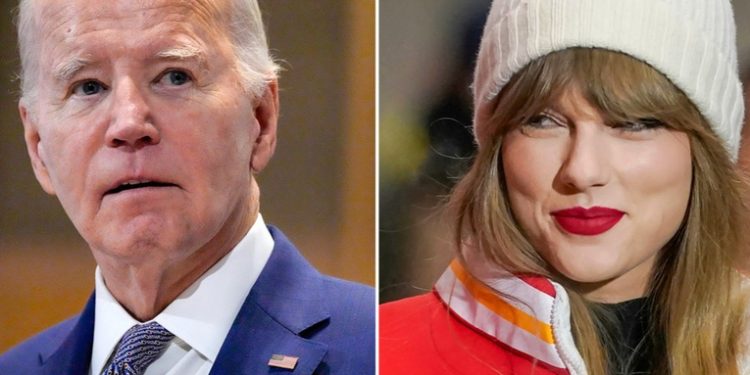 NYT: Biden busca impulsar su campaña de reelección con el apoyo de Taylor Swift