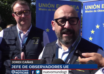 Observadores de la Unión Europea se desplazan hacia el interior de Guatemala