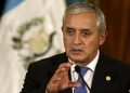 Otto Pérez Molina: el monto de la fianza es impagable.