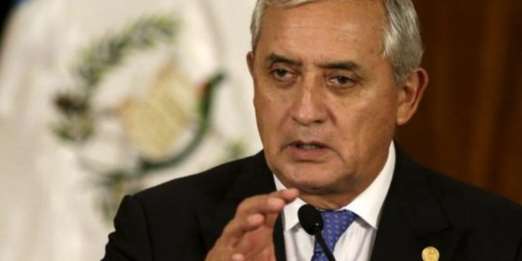 Otto Pérez Molina: el monto de la fianza es impagable.