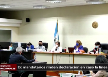Otto Pérez Molina Y Roxana Baldetti declaran durante quinta audiencia del juicio por caso la lí­nea