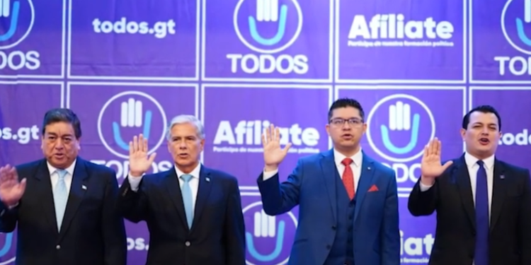 Partido polí­tico TODOS lanzó su campaña de afiliciación a nivel nacional