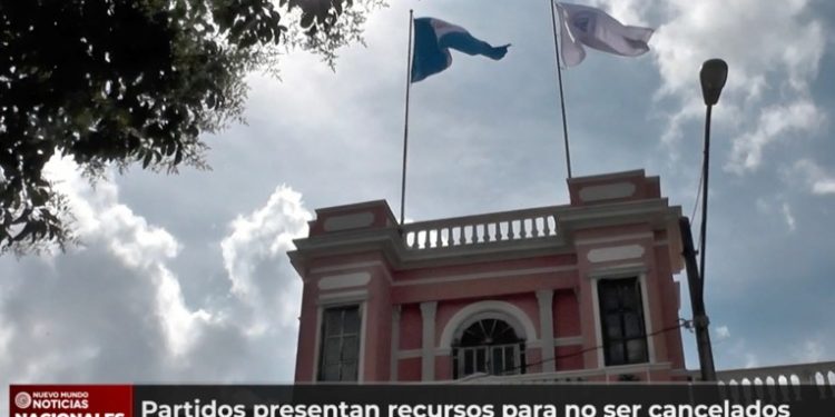 Partidos interponen recursos legales para evitar ser cancelados